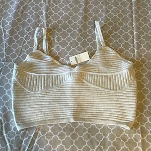 Aerie corset crop tank